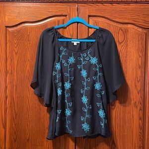 Stunning Butterfly Sleeve Top
